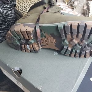 Camo olive green Timberland